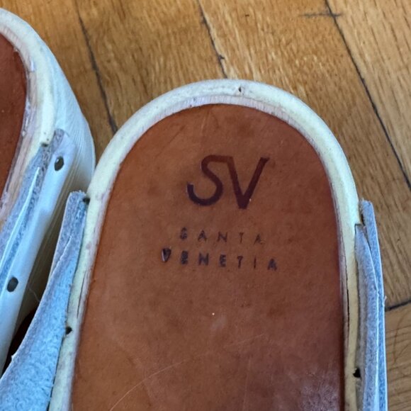 Santa Ventia Jill Clog in White (sz 38) - Picture 9 of 10